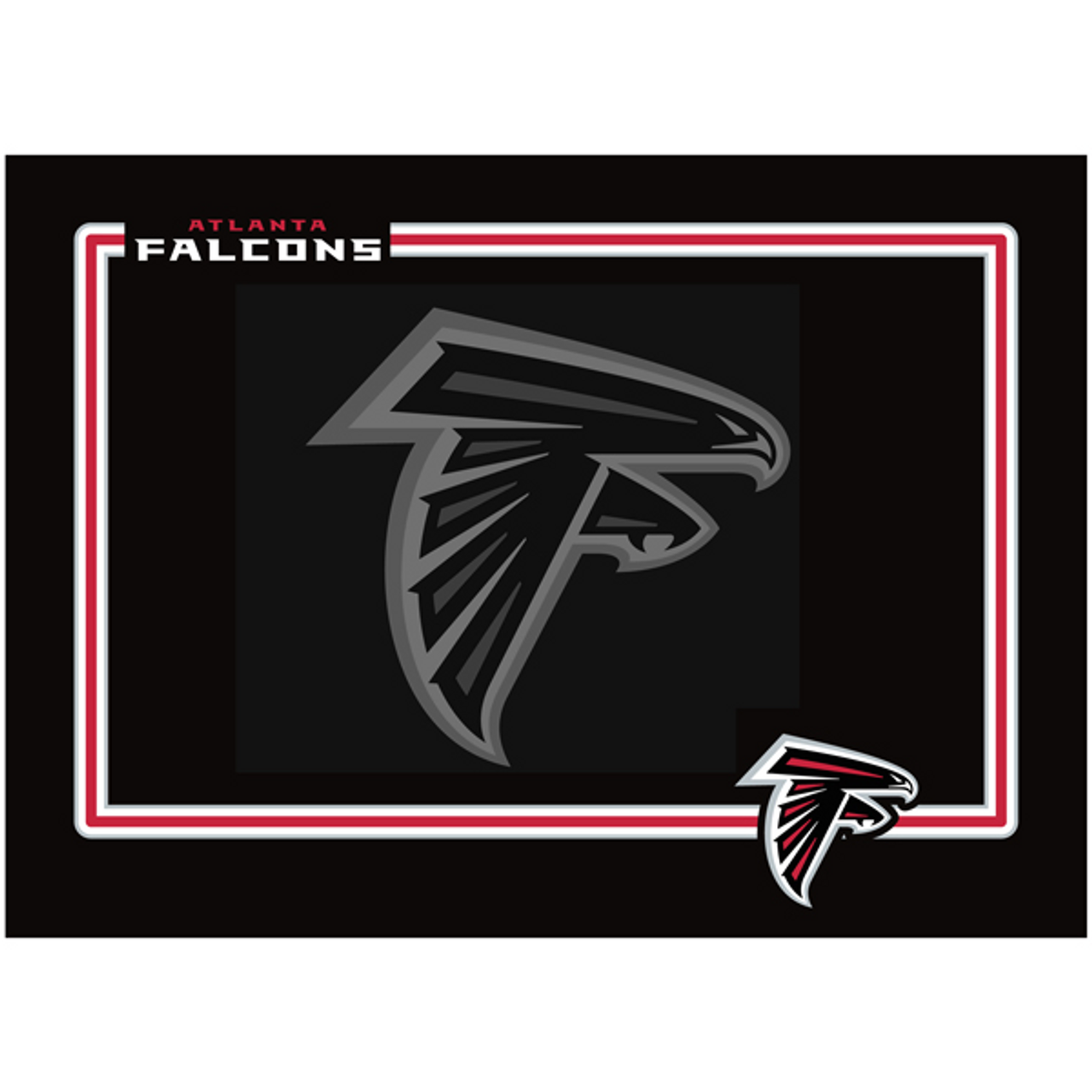 Atlanta Falcons Dog Pet Neoprene Bowl Mat Placemat
