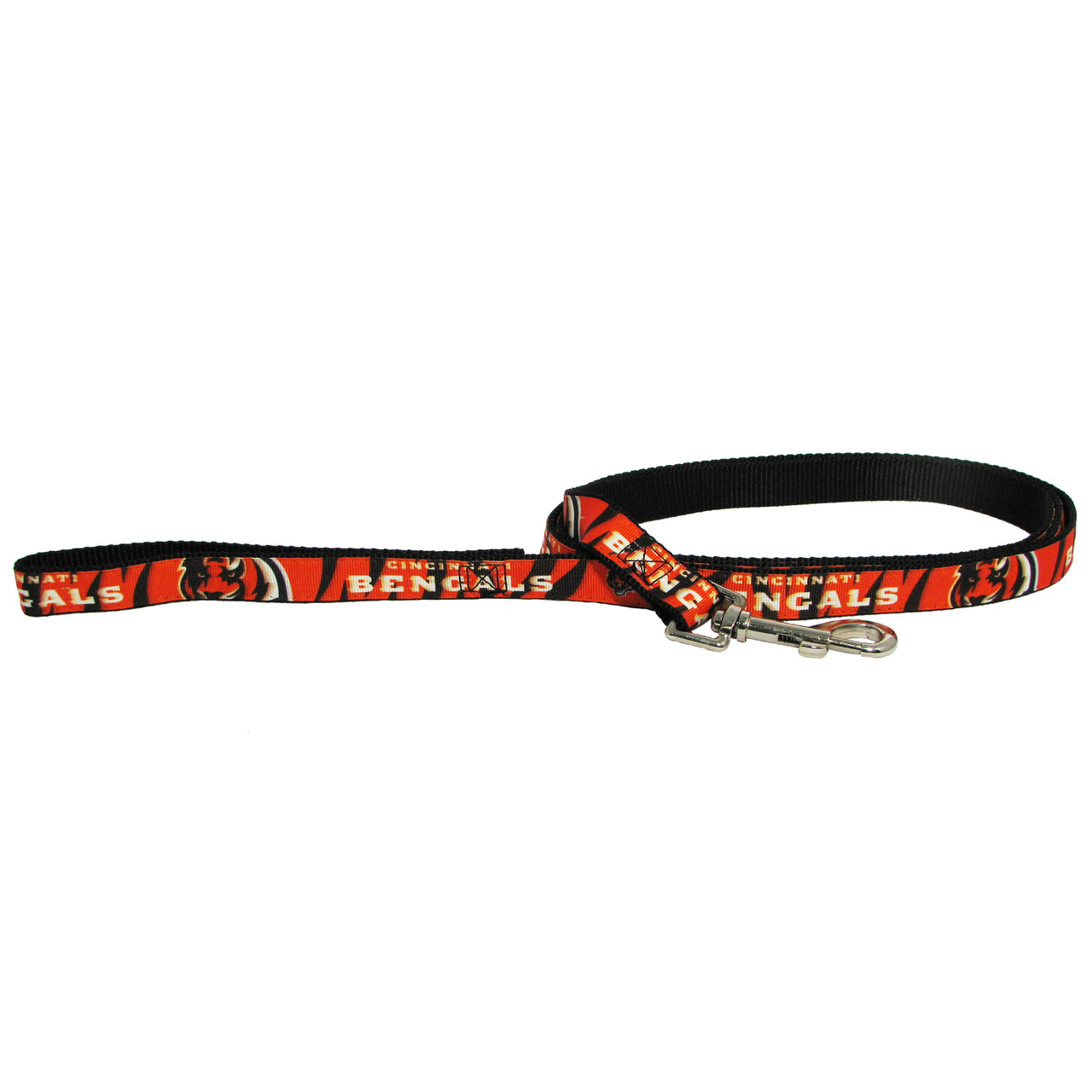 Cincinnati Bengals Dog Pet Premium 6ft Nylon Lead Leash