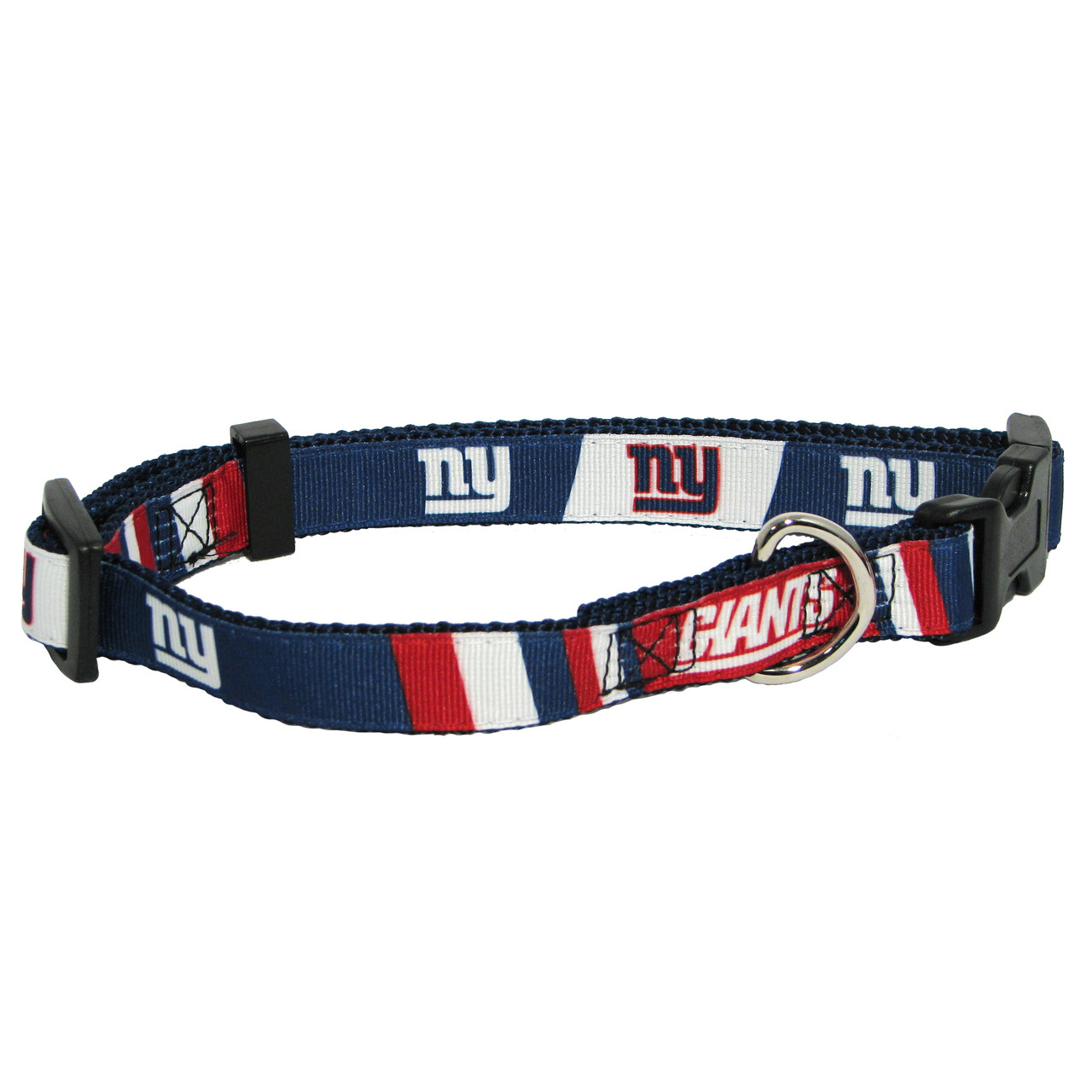 New York Giants Dog Pet Premium Adjustable Nylon Collar