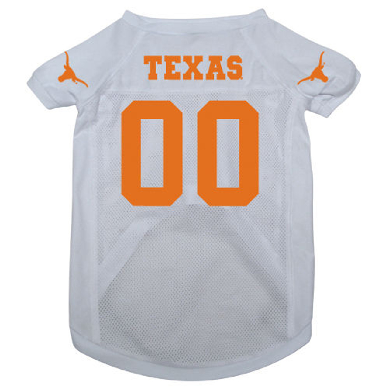 Texas Longhorns Dog Pet Mesh Football Jersey 