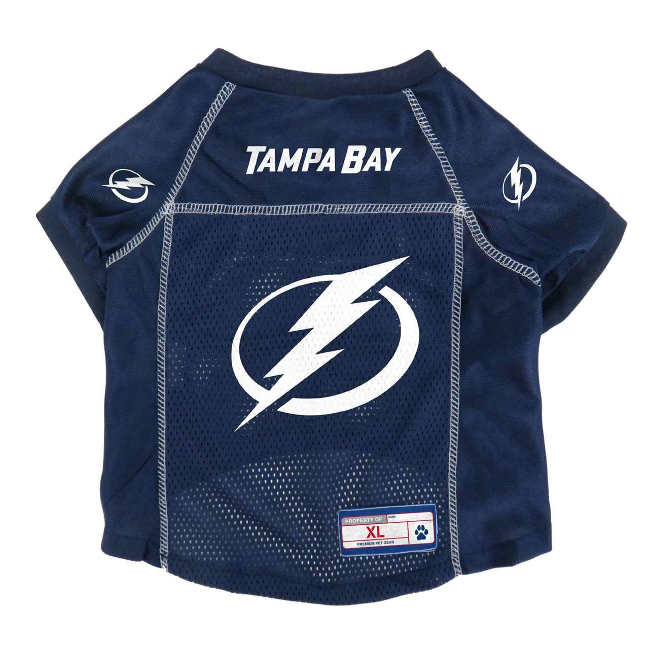 Tampa Bay Lightning Dog Pet Premium Mesh Hockey Jersey LE 