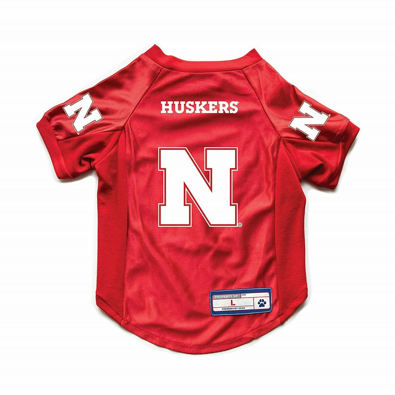 Nebraska Huskers Dog Cat Deluxe Stretch Jersey 