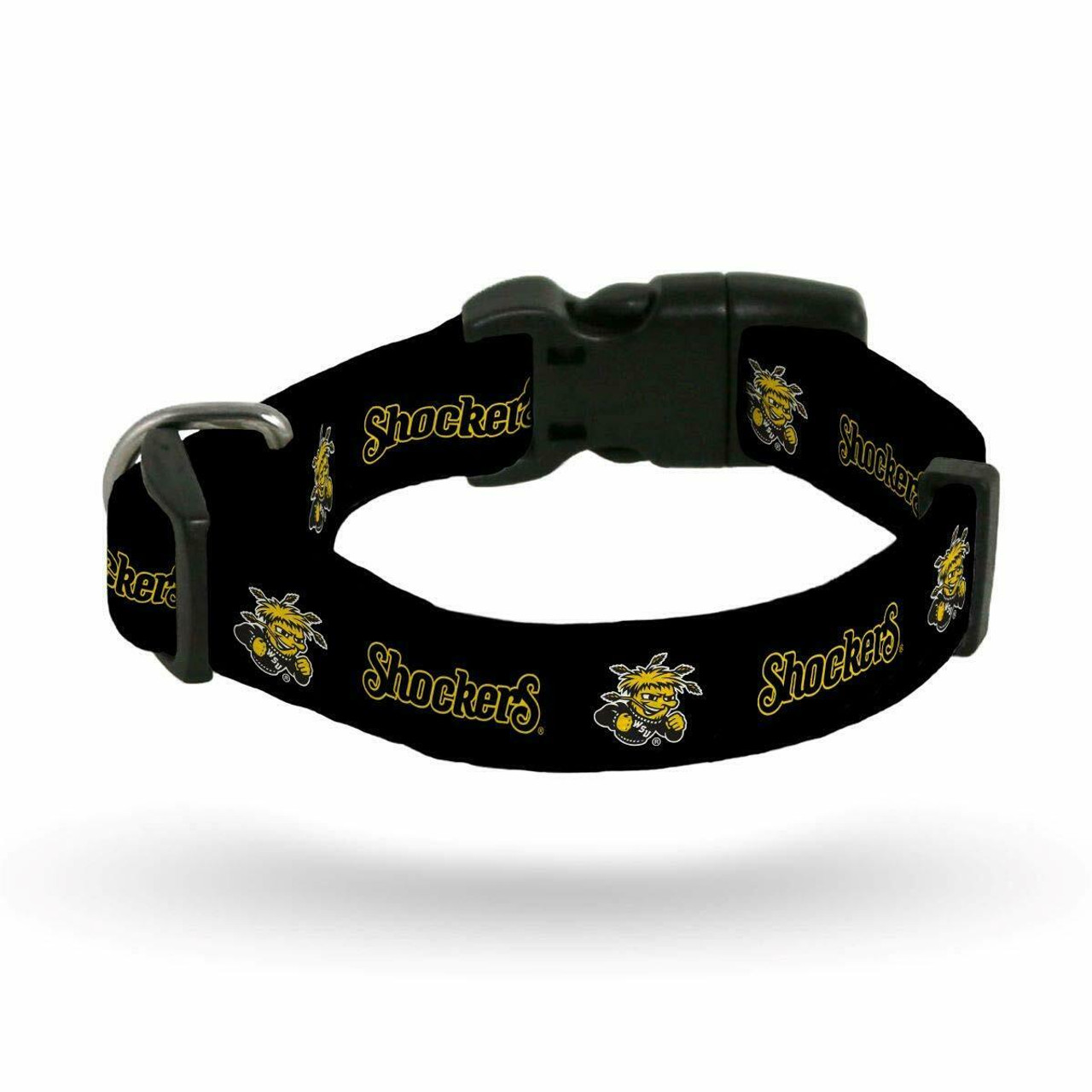 Wichita State Shockers Dog Pet Collar Adjustable Poly