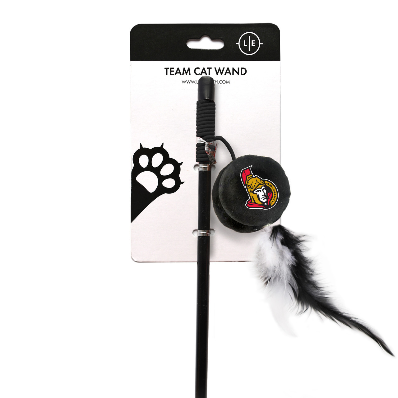 Ottawa Senators Cat Puck Toy Wand Interactive Teaser