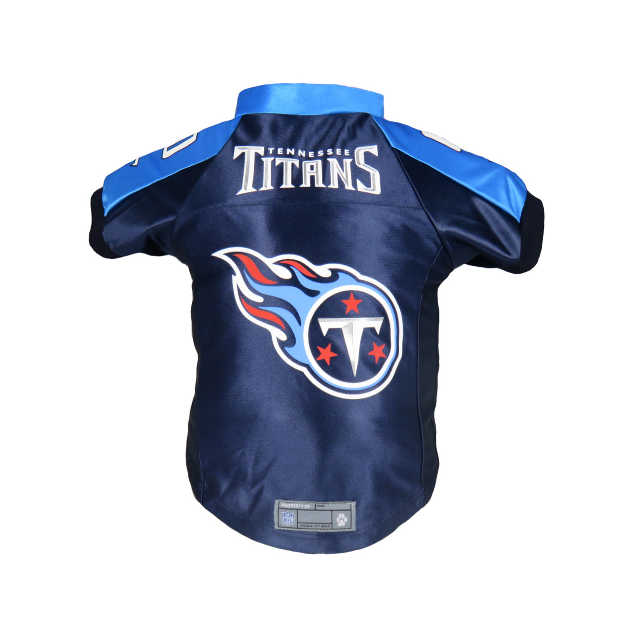 Tennessee Titans Dog Cat Premium Jersey Dazzle Fabric