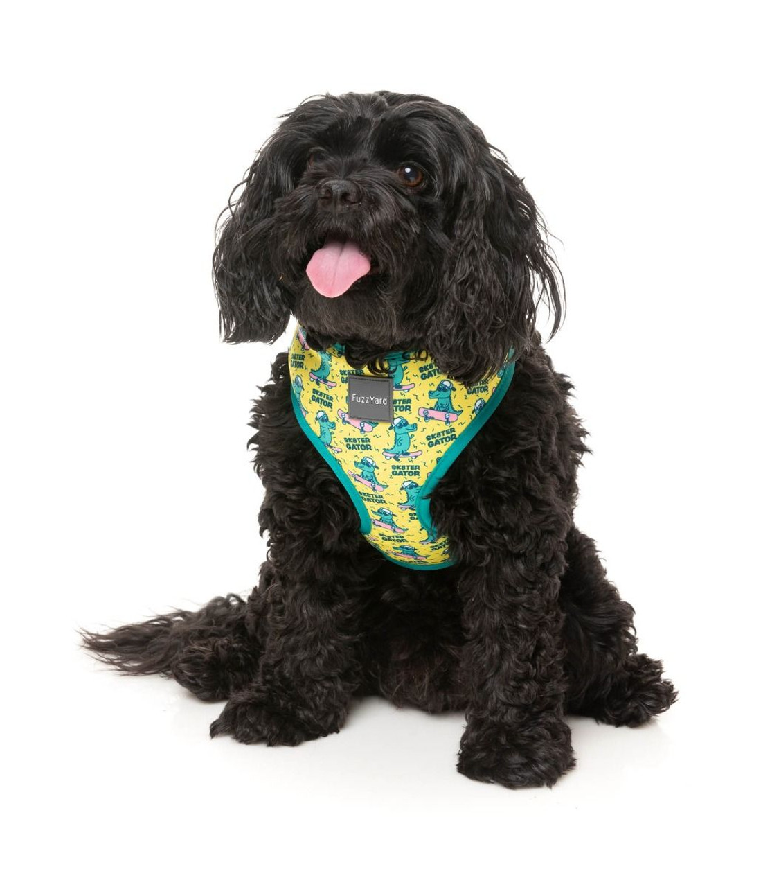 Sk8ter Gator Dog Cat Harness Premium Skateboard Alligator Vest