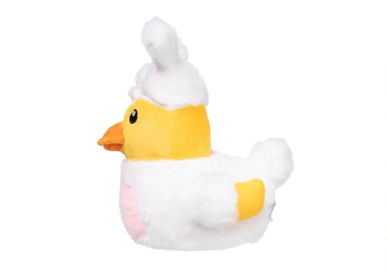 Easter Bunny Duck Dog Toy Premium Plush w/ Squeaker Washable