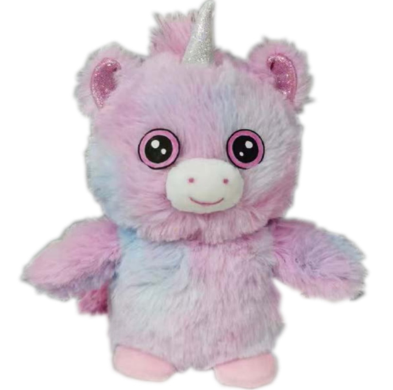 Unicorn Dog Toy Big Eyed Buddies Premium Plush w/ Tennis Ball