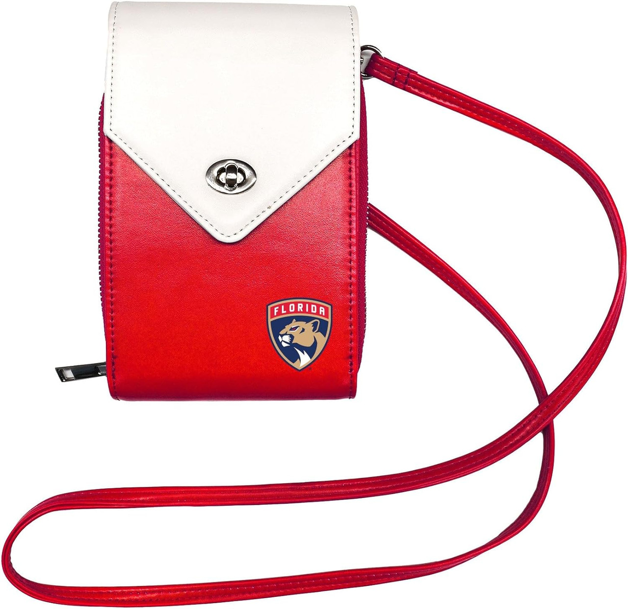 Florida Panthers Home Field Purse Cross Body Organizer Zippered Pocket