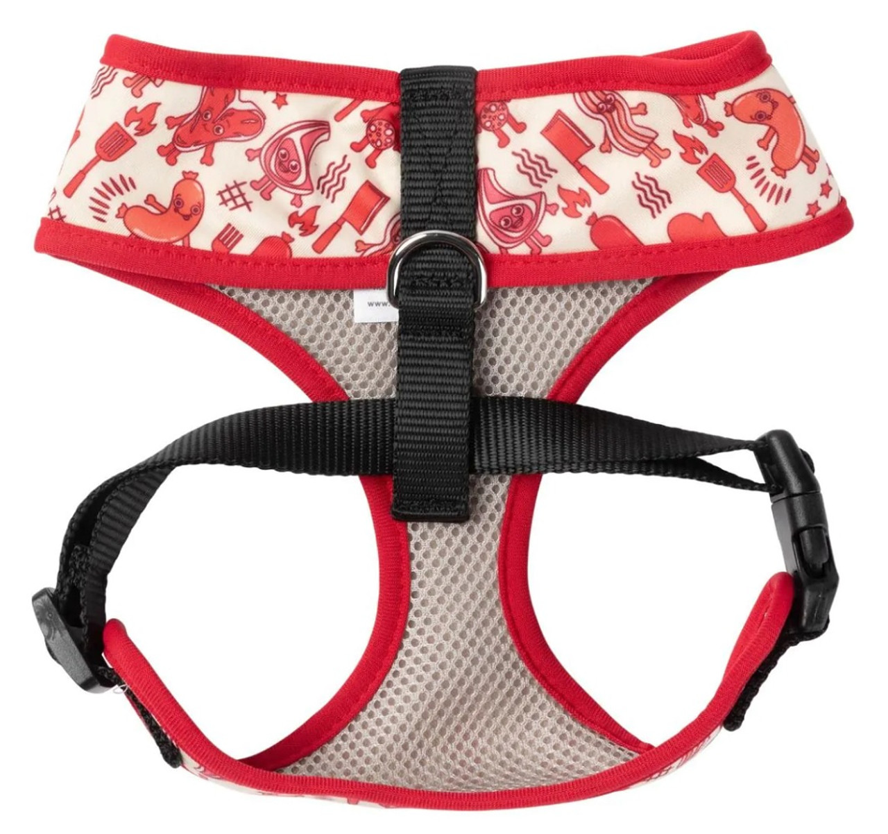 Meat Heads Dog Cat Harness Premium Pepperoni Bacon Steak Vest