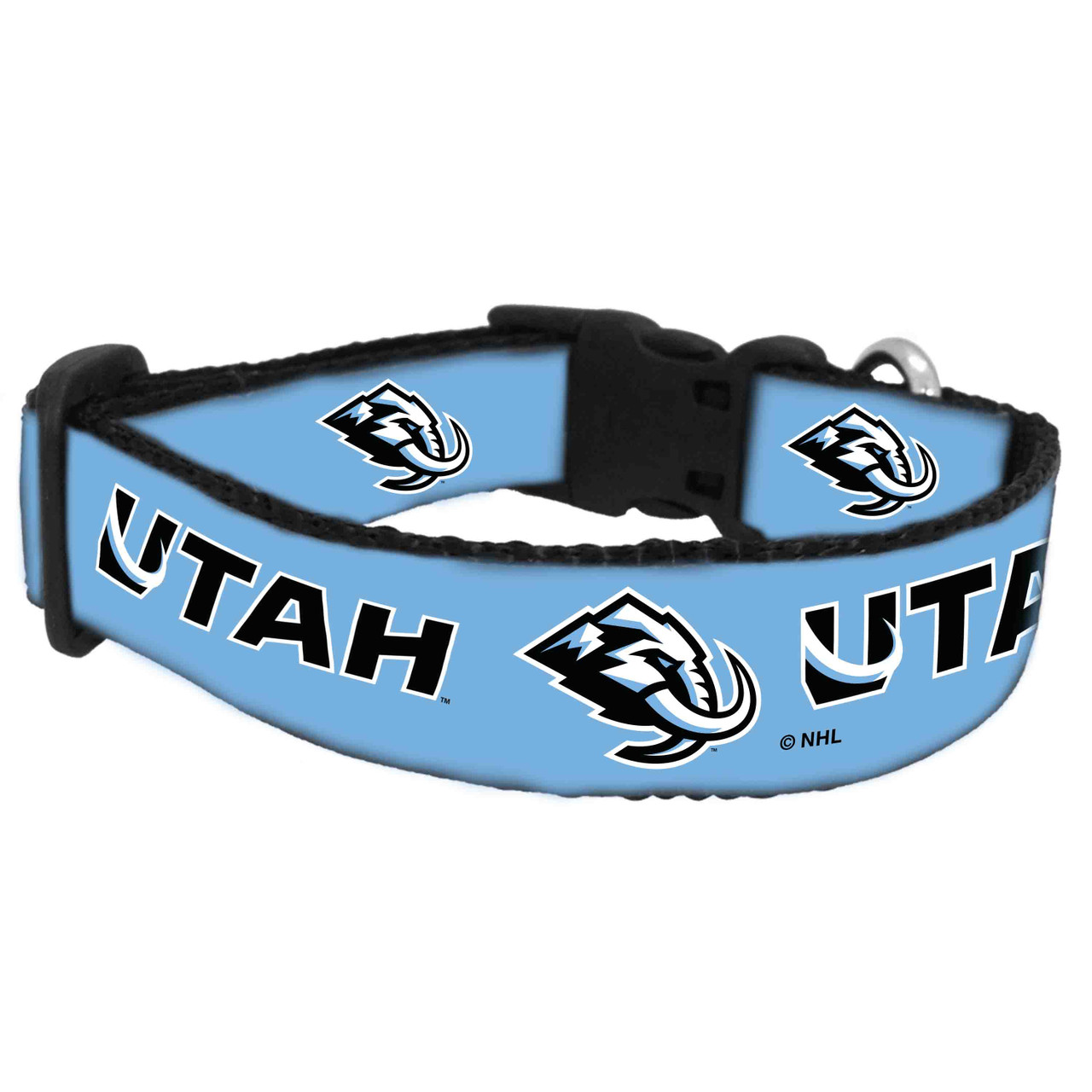 Utah Mammoth Premium Dog Collar Adjustable Double-Stitched USA Utah Mammoth Premium Dog Collar Adjustable Double-Stitched USA