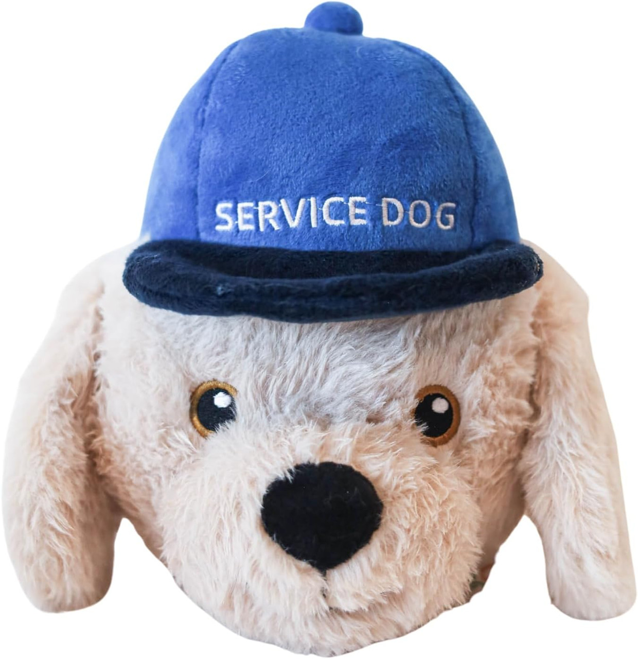 Ruffian Hero Service Dog Toy Premium Retriever Plush w/ Tennis Ball