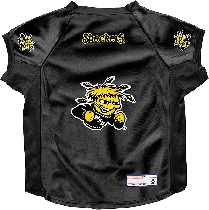 Wichita State Shockers Dog Deluxe Stretch Jersey Big Dog Size
