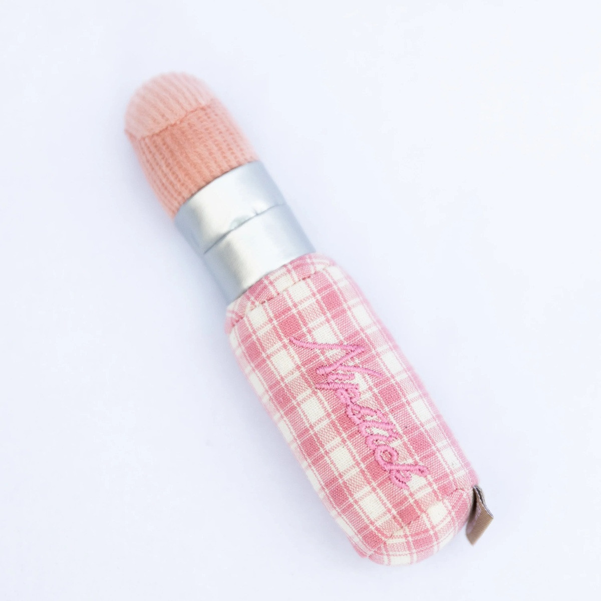 Kitty Lipstick Cat Toy Nipstick Premium Plush w/ Catnip & Jingle Bell