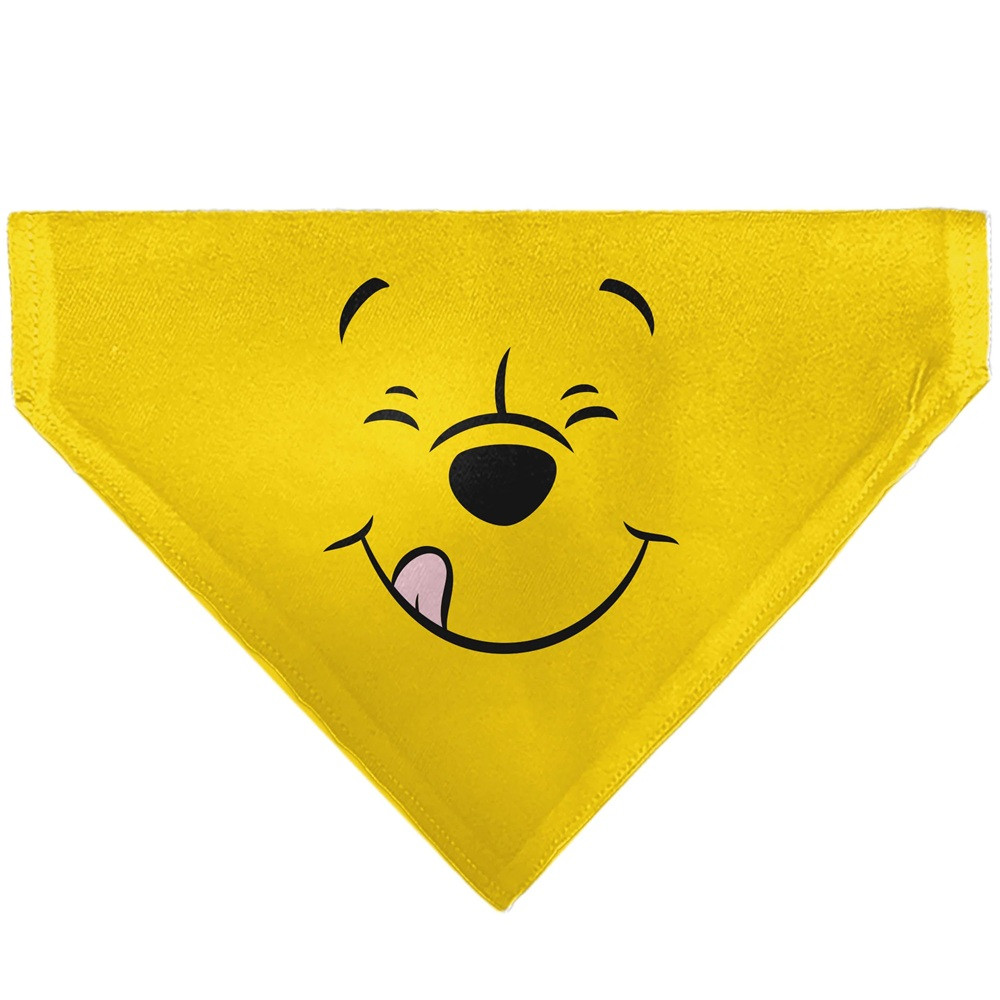 Winnie The Pooh Dog Cat Bandana Winking Smile Over-Collar Licensed USA