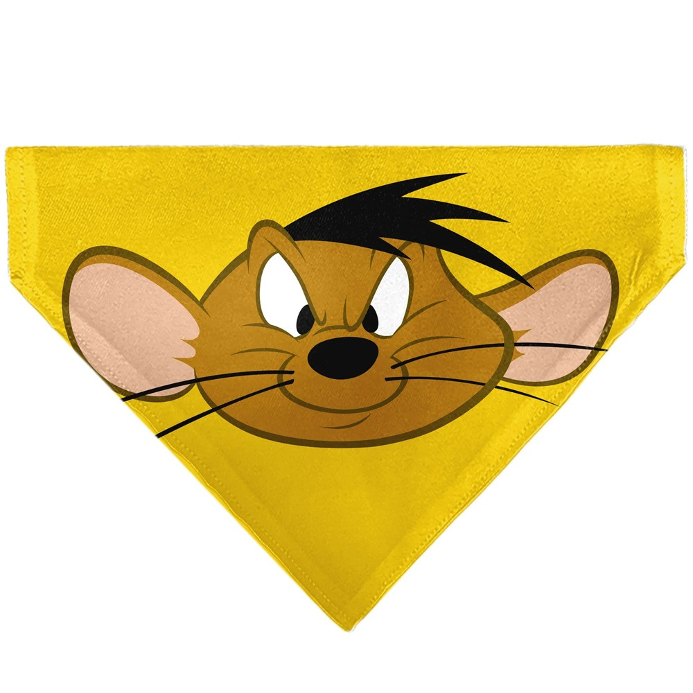 Speedy Gonzales Dog Cat Bandana Over-Collar Reversible Licensed USA