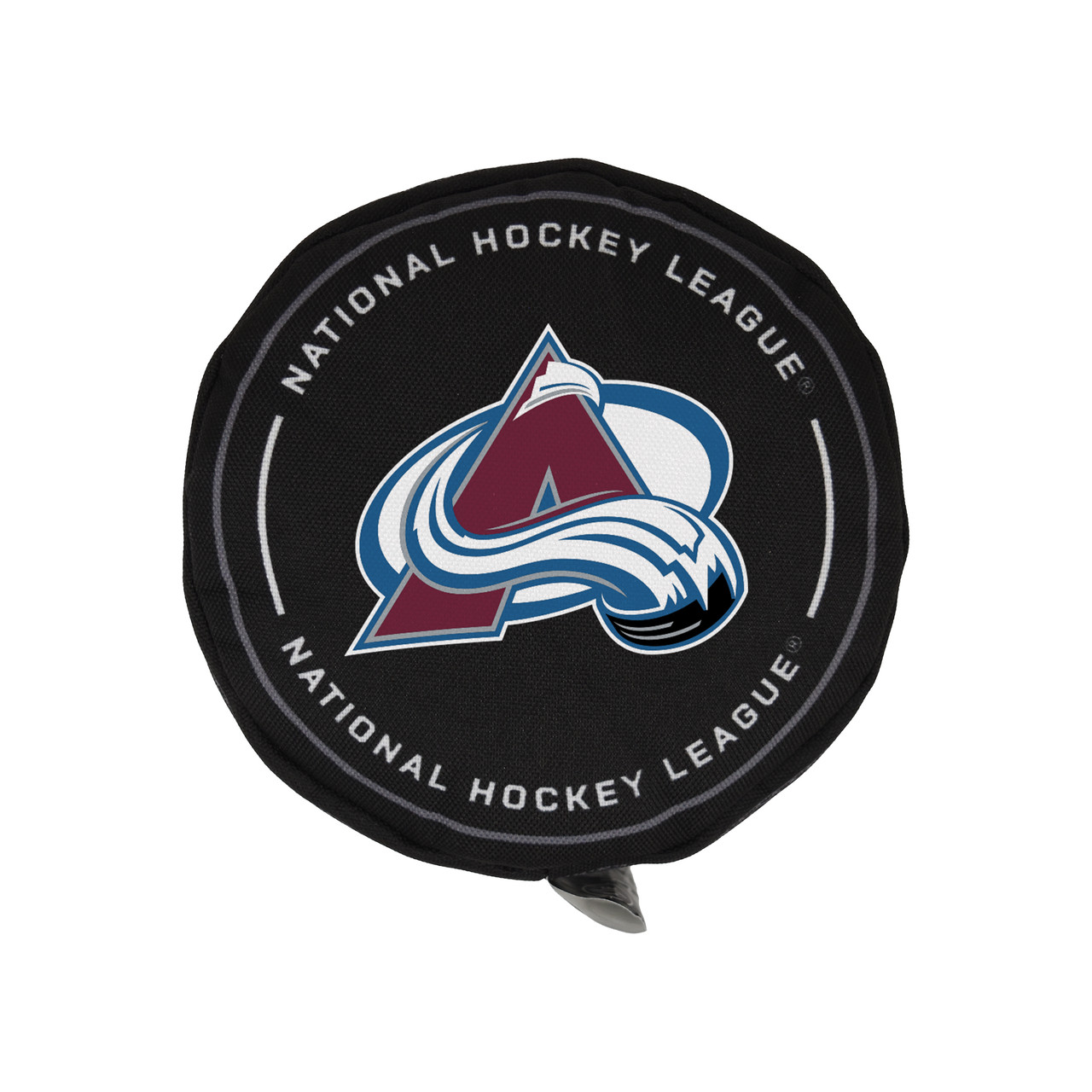 Colorado Avalanche Big Puck Dog Toy Stuffed Plush w/ Squeaker & Crinkle