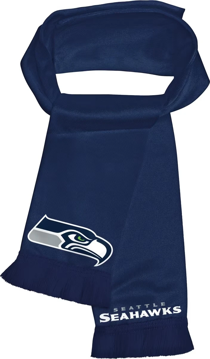 Seattle Seahawks Dog Cat Scarf Premium Lightweight Dazzle Fabric Easy On
