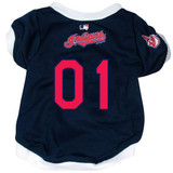 Cleveland Indians Dog Pet Baseball Jersey 