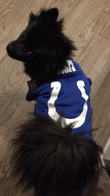 Indianapolis Colts Dog Pet Mesh Alternate Football Jersey 