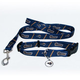 St. Louis Rams Dog 3pc Pet Set Leash Collar ID Tag