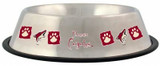 Phoenix Coyotes Dog Pet Stainless Steel Food Water Bowl 32oz