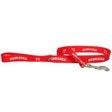 Nebraska Huskers Dog Pet 6ft Nylon Lead Leash