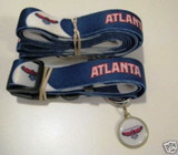 Atlanta Hawks Dog 3pc Pet Set Leash Collar ID Tag