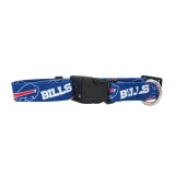 Buffalo Bills Dog Pet Adjustable Nylon Logo Collar 