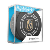 Vegas Golden Knights My First Official Puck In Case Baby Boy Blue