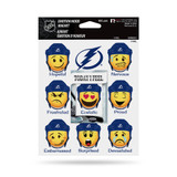 Tampa Bay Lightning Emoji Emotion Mood Magnet Set w/ Movable Today Frame