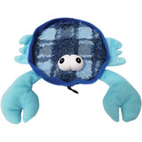 Blue Claw Crab Dog Toy Plush All Squeaker 