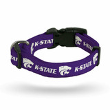 Kansas State Wildcats Dog Pet Collar Adjustable Poly