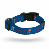 Kansas Jayhawks Dog Pet Collar Adjustable Poly