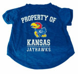 Kansas Jayhawks Dog Cat T-Shirt Premium Tagless Tee