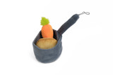 Soup Pot Potato Carrot Cat Toy Set Premium Plush w/ Crinkle