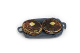 Skillet & Pancakes Cat Toy Set Premium Plush w/ Crinkle