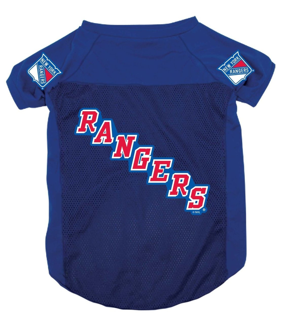 New York Rangers Dog Pet Mesh Hockey Jersey Spawty