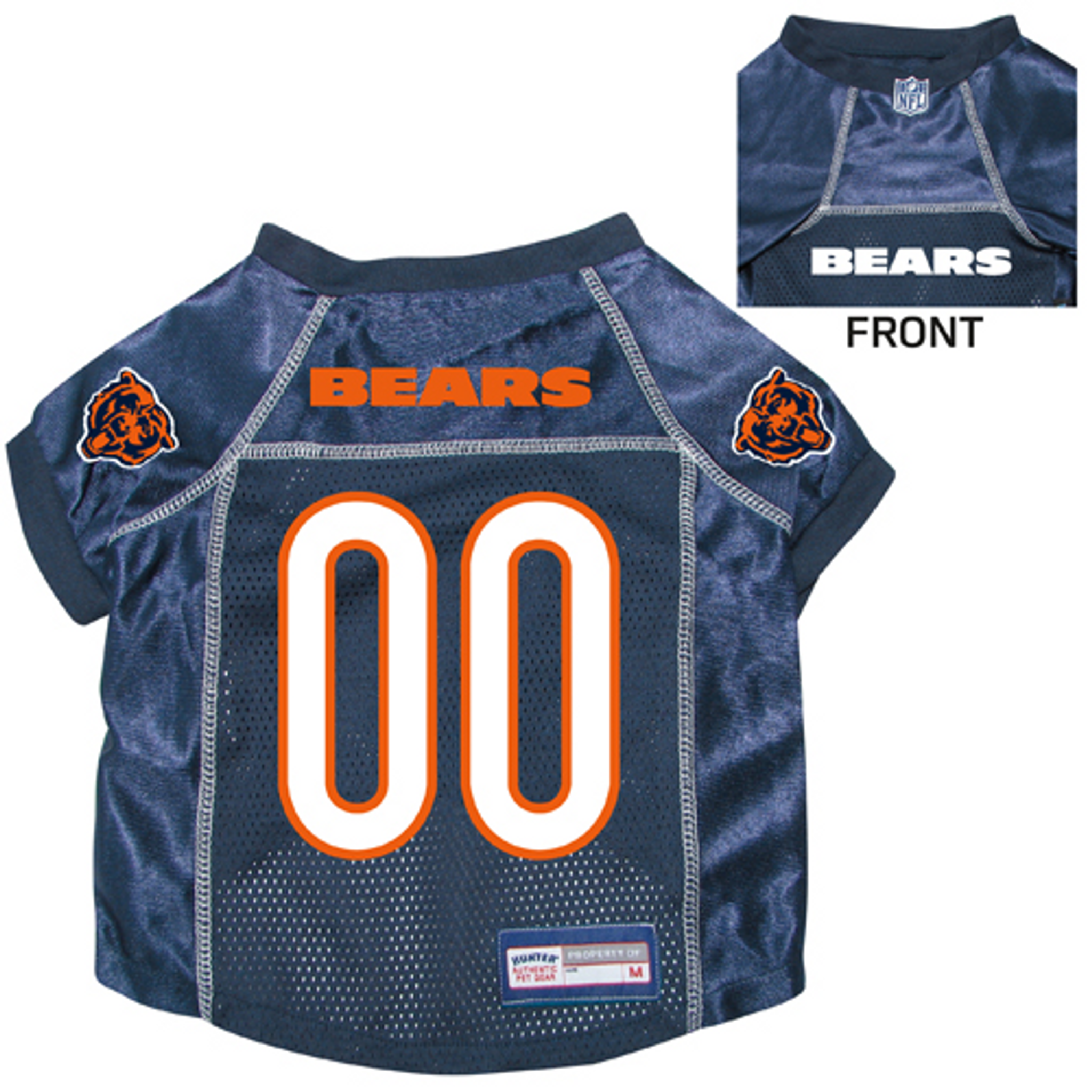 chicago bears dog jersey