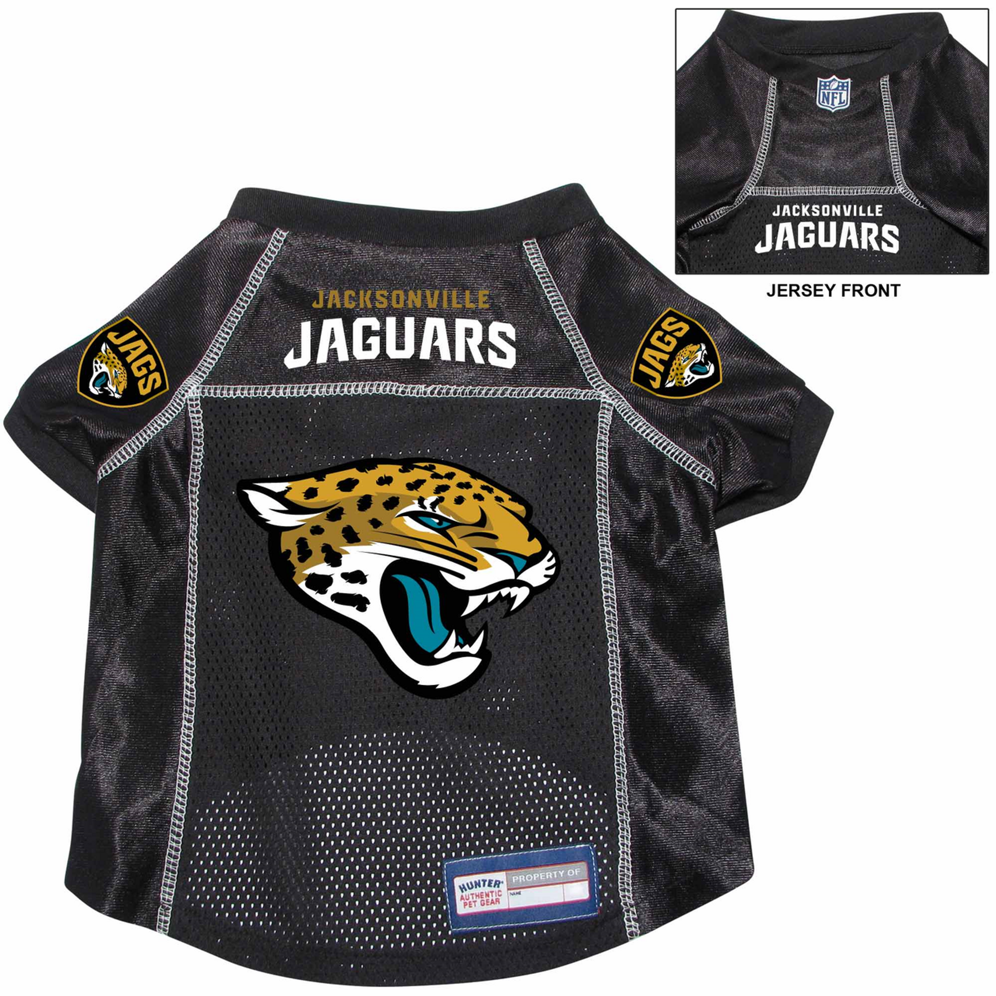 jacksonville jaguars dog jersey