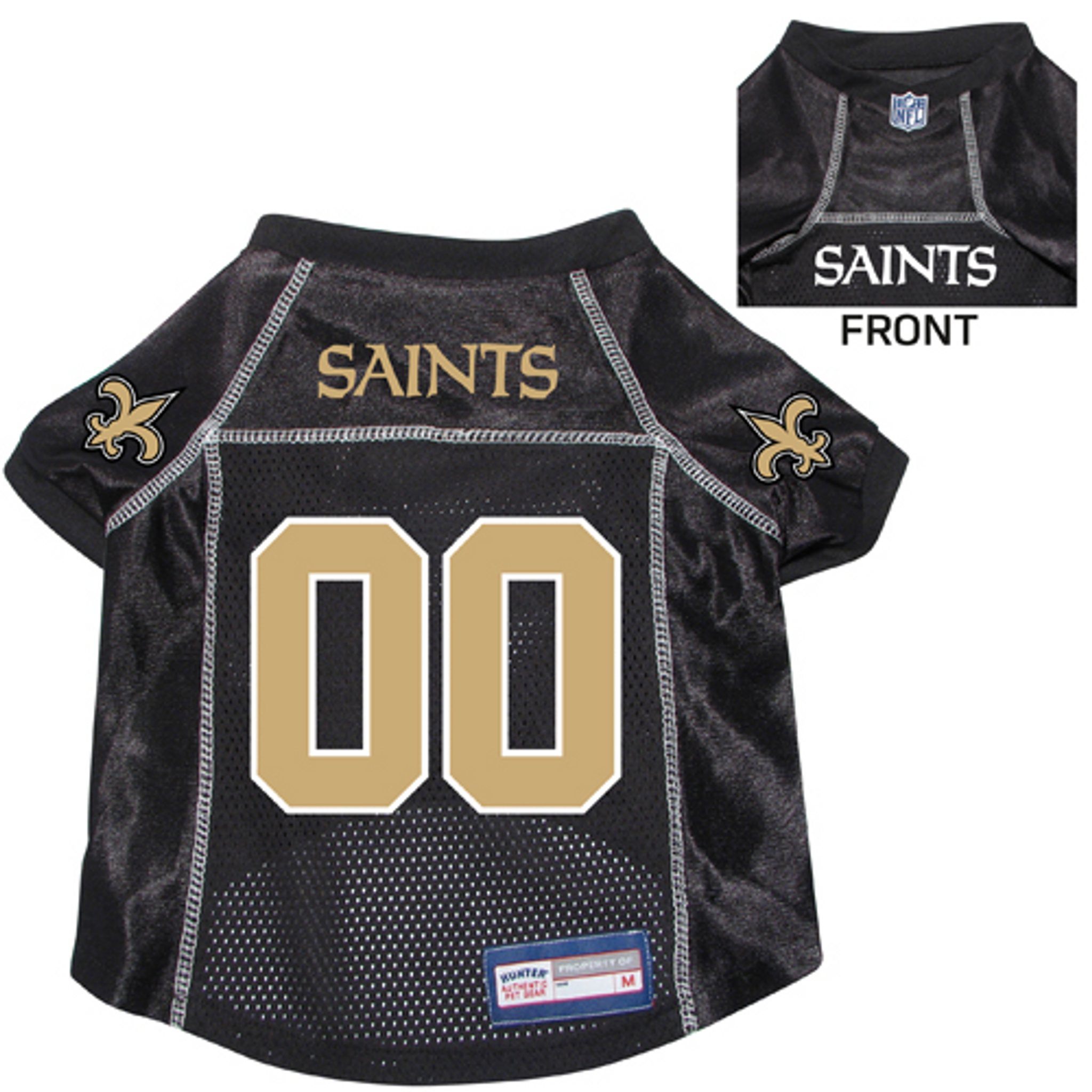 saints jersey dog