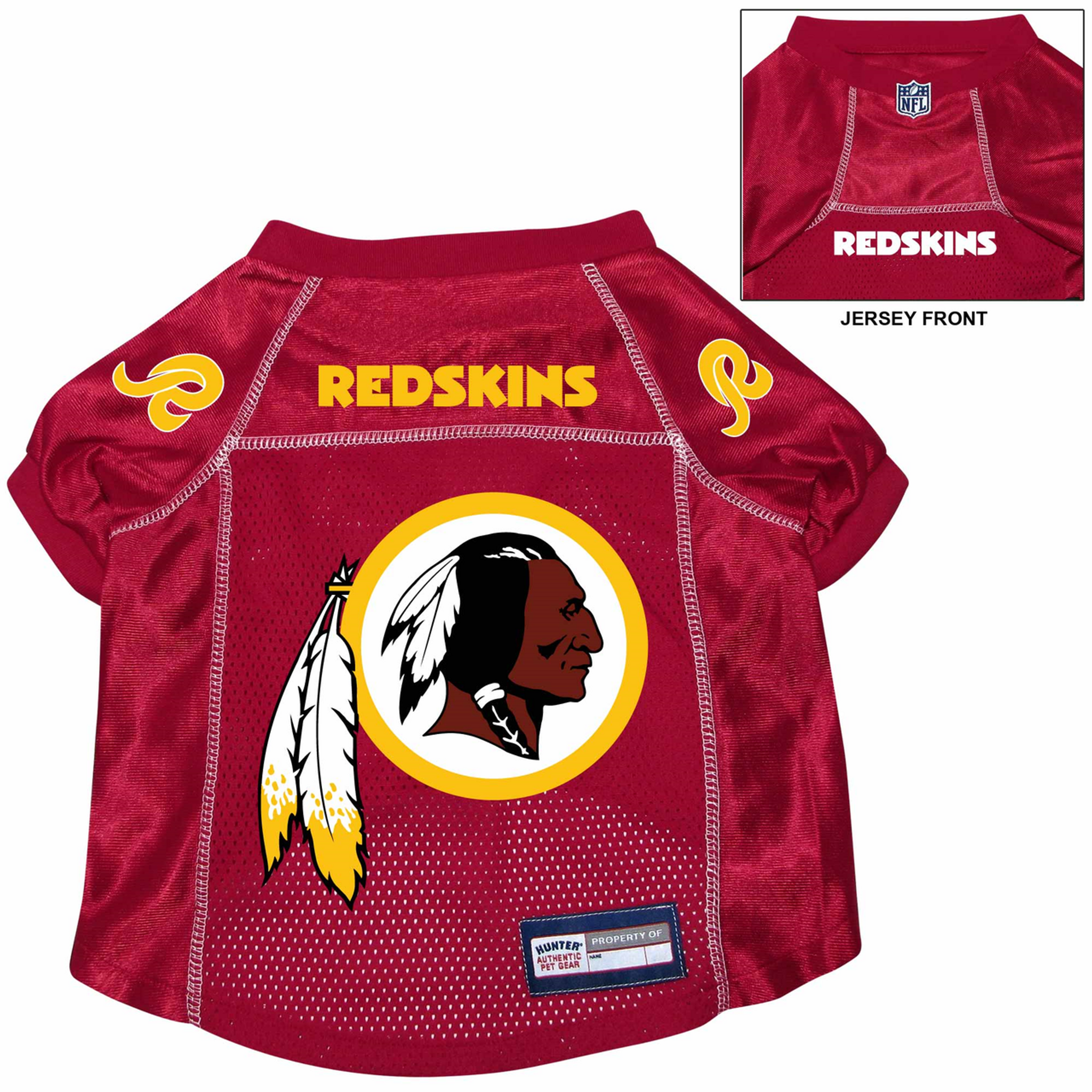 washington redskins pet jersey