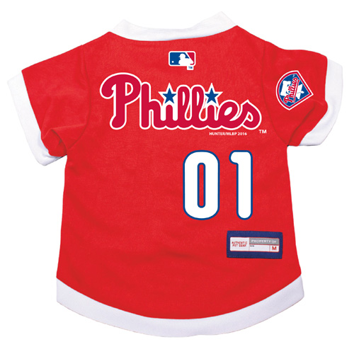 phillies dog jersey