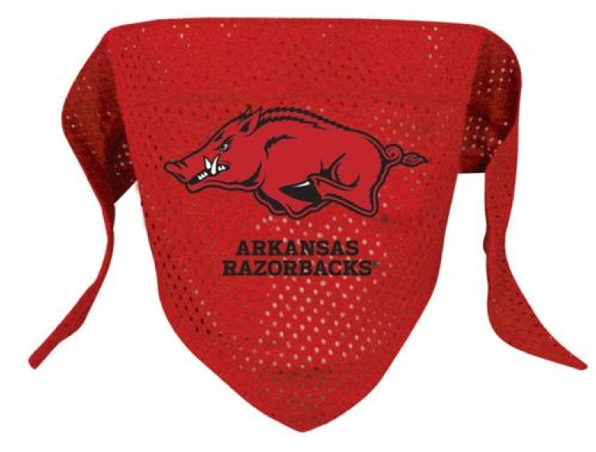 Arkansas Razorbacks Mesh Dog Bandana — 4LeggedFans