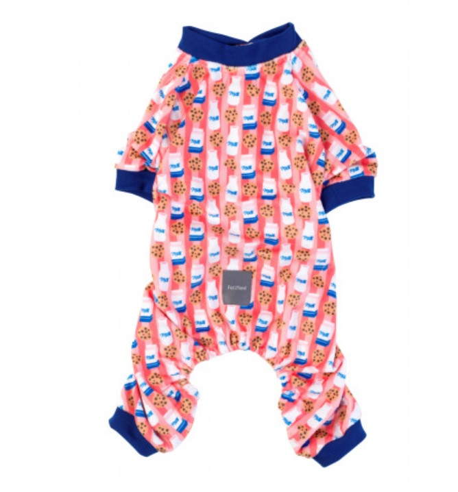 cookies and milk baby pajamas