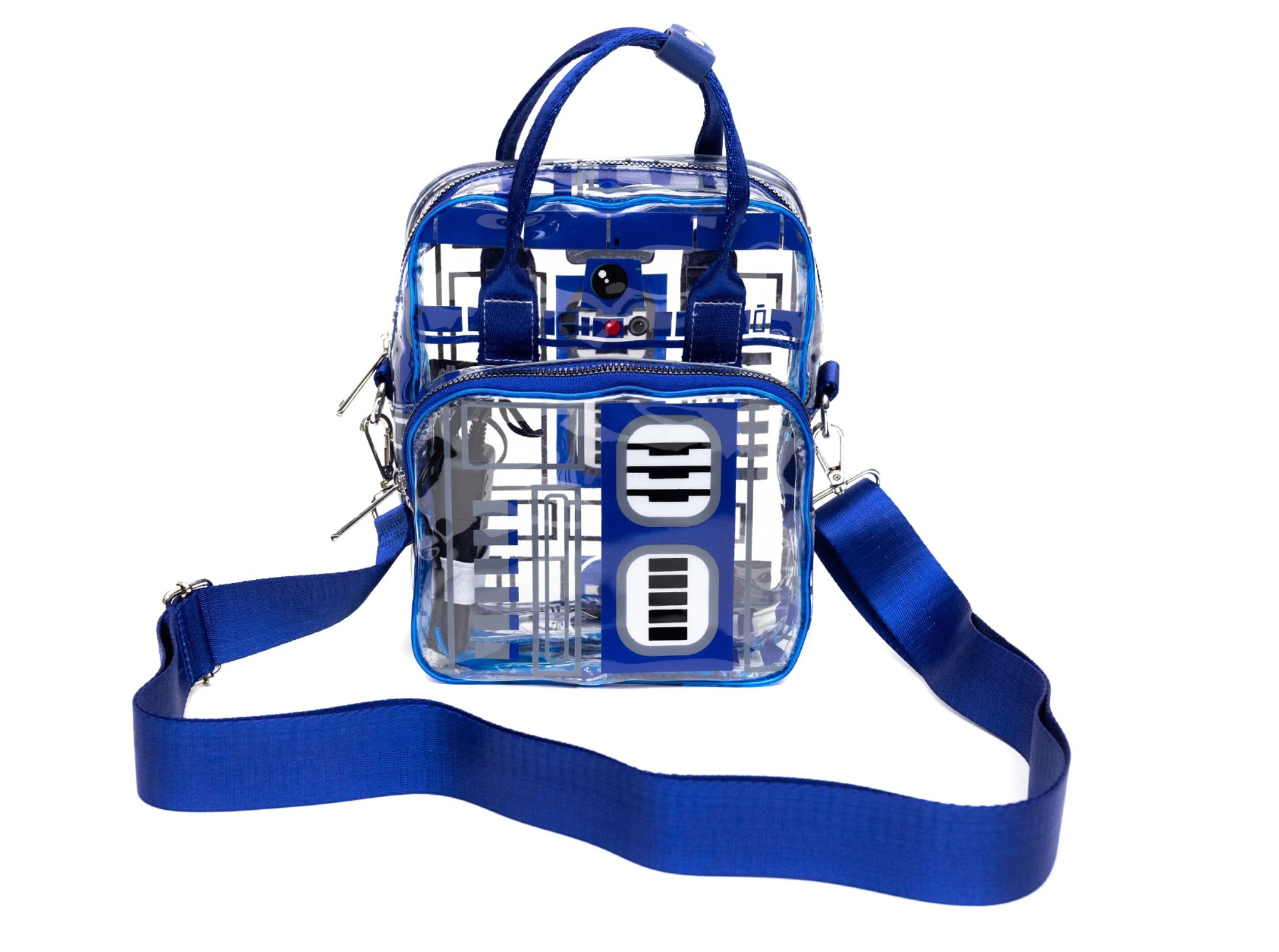 Loungefly R2D2 Mini Dome Shoulder Bag, Gray/Blue, One Size : Clothing,  Shoes & Jewelry - Amazon.com