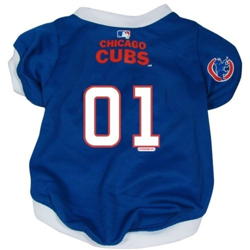 Chicago Cubs Dog Pet Baseball Jersey 