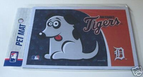 Detroit Tigers Dog Pet Neoprene Bowl Mat Placemat