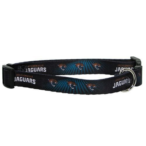Jacksonville Jaguars Dog Pet Adjustable Nylon Collar