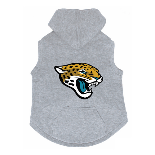 Jacksonville Jaguars Dog Pet Premium Button Up Embroidered Hoodie Sweatshirt